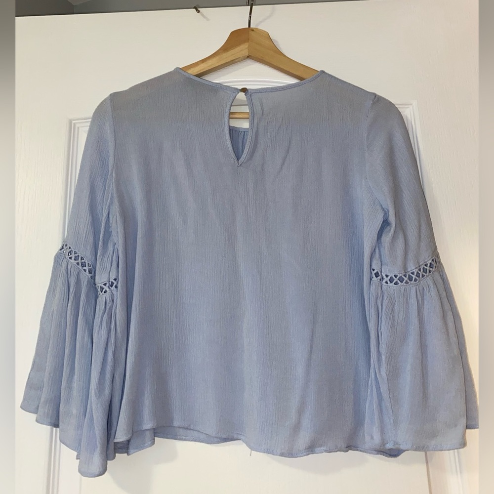 Light Blue Blouse - Picture 2 of 2